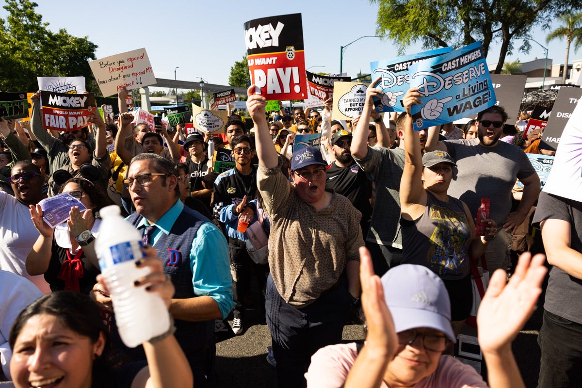 Disneyland Workers Reach Tentative Agreement, Avert Strike For Now