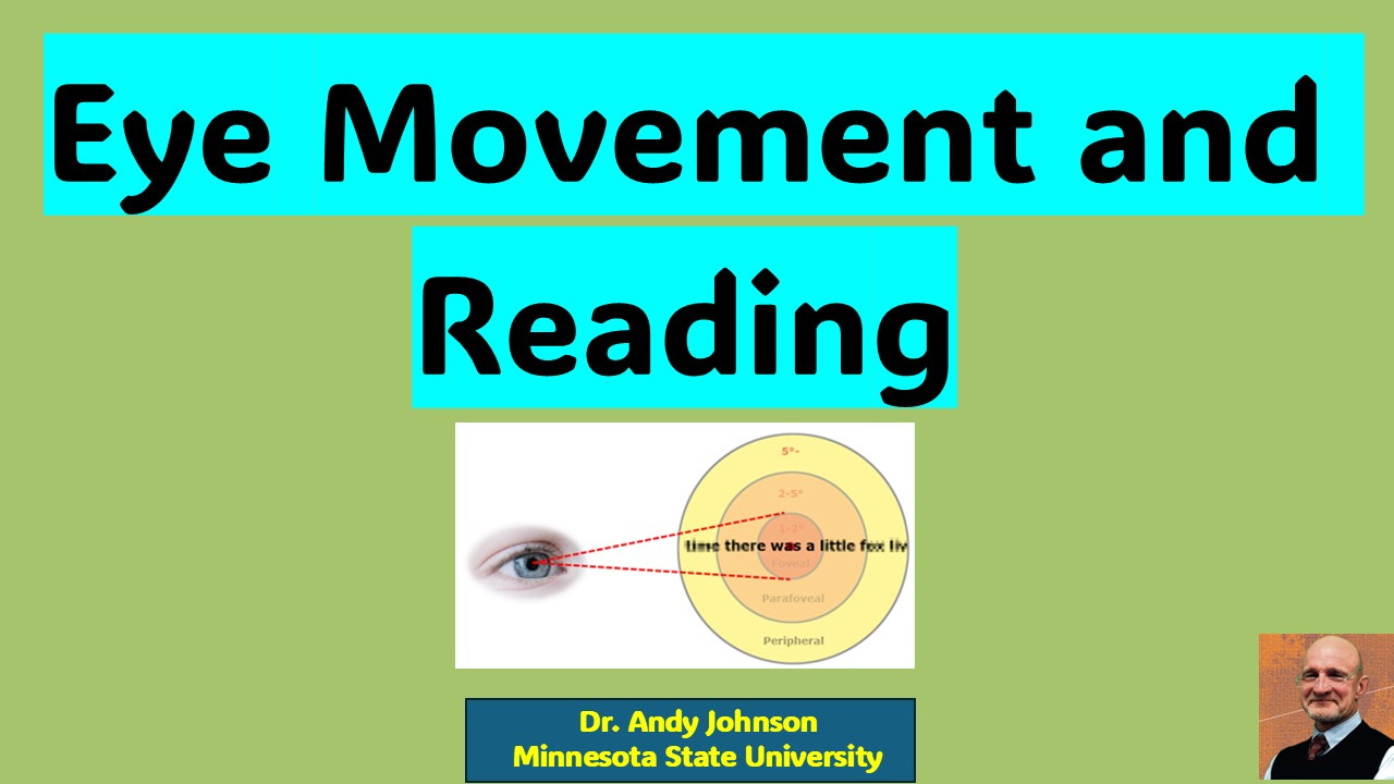 Eye Movement and Reading - by Dr. Andy Johnson