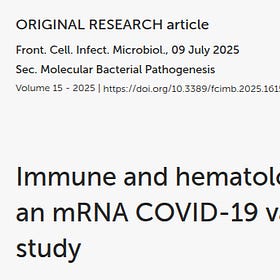 Major Study: DEADLY ABNORMALITIES Emerging in mRNA Boosted Healthy Young Adults