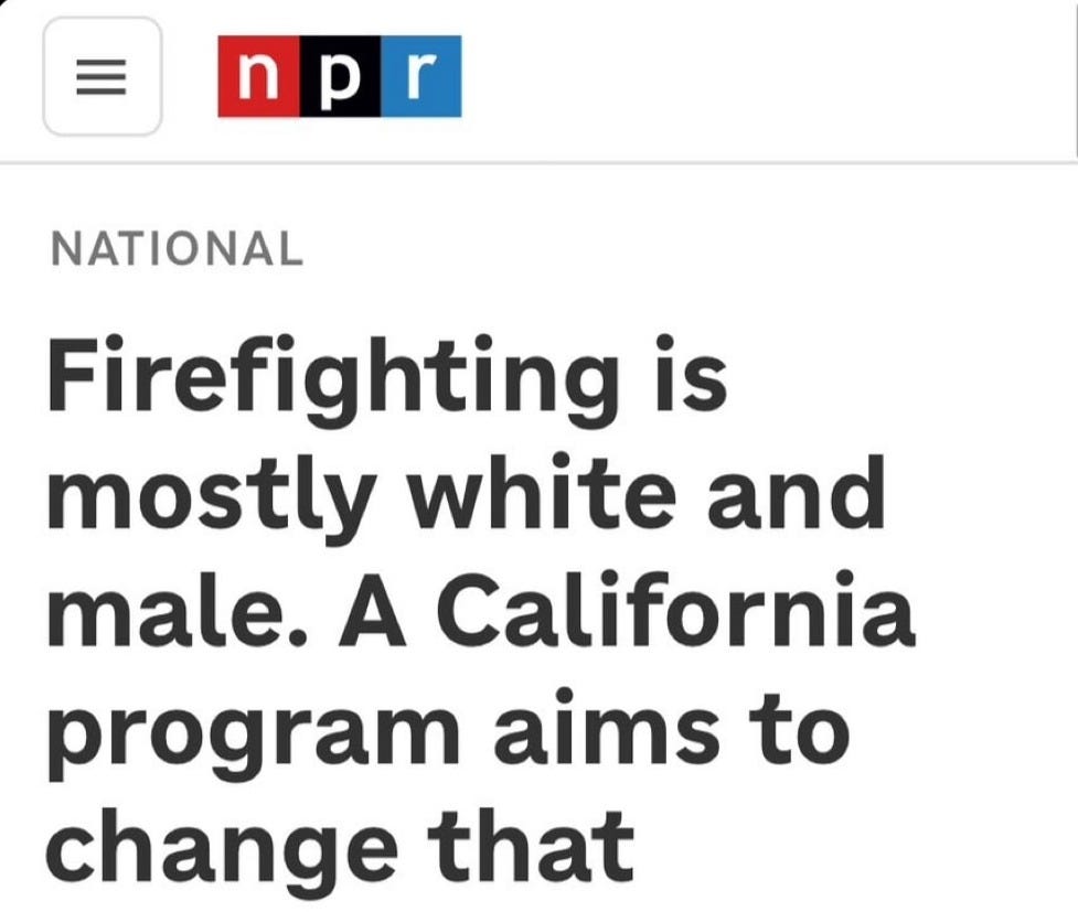 NATIONAL Firefighting is mostly white and male. A California program aims  to change that JUNE 5,