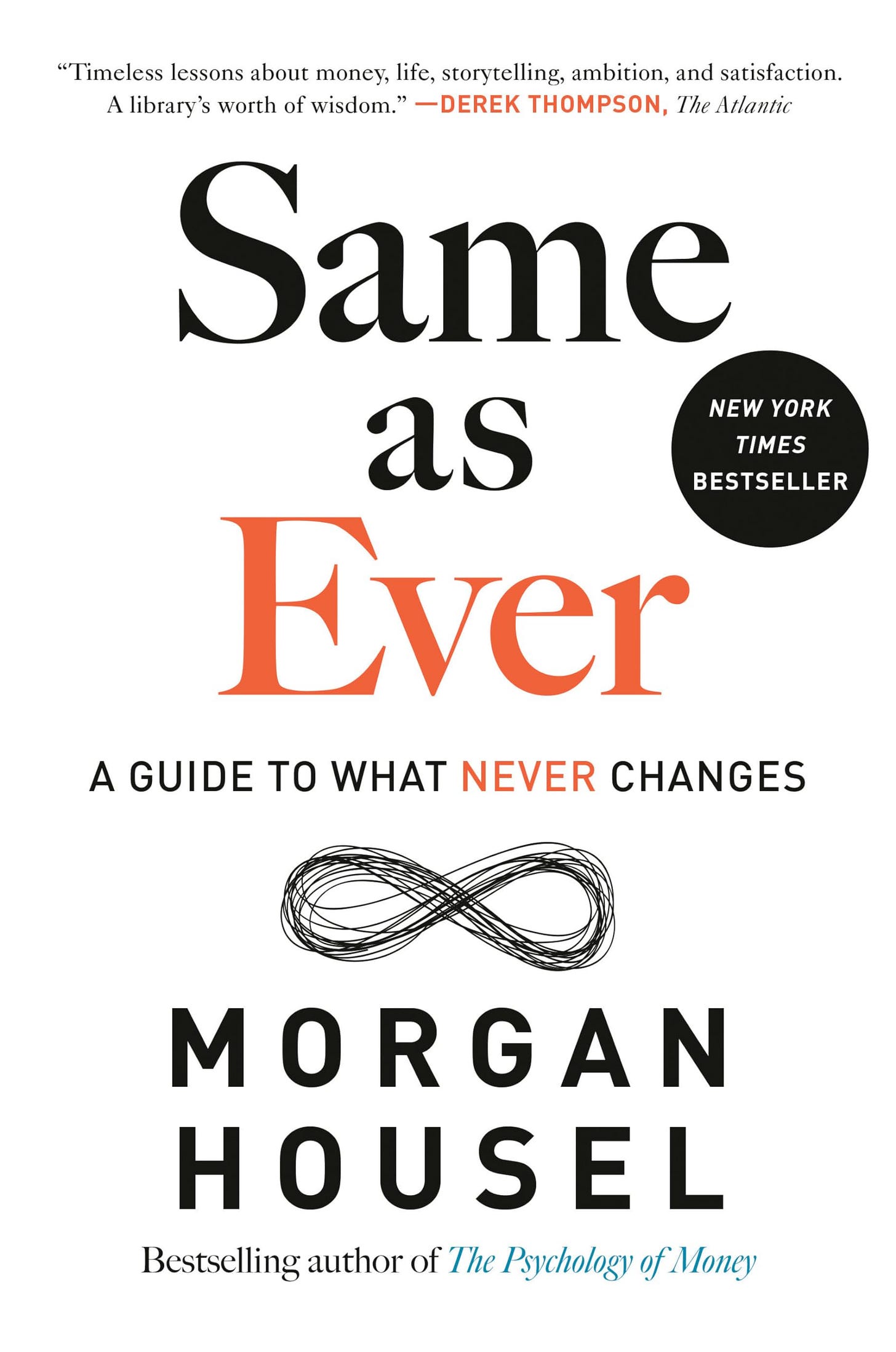 Same as Ever: A Guide to What Never Changes : Housel, Morgan:  Amazon.com.mx: Libros