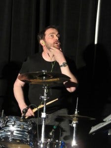 Mark Sheppard kicks ass on drums