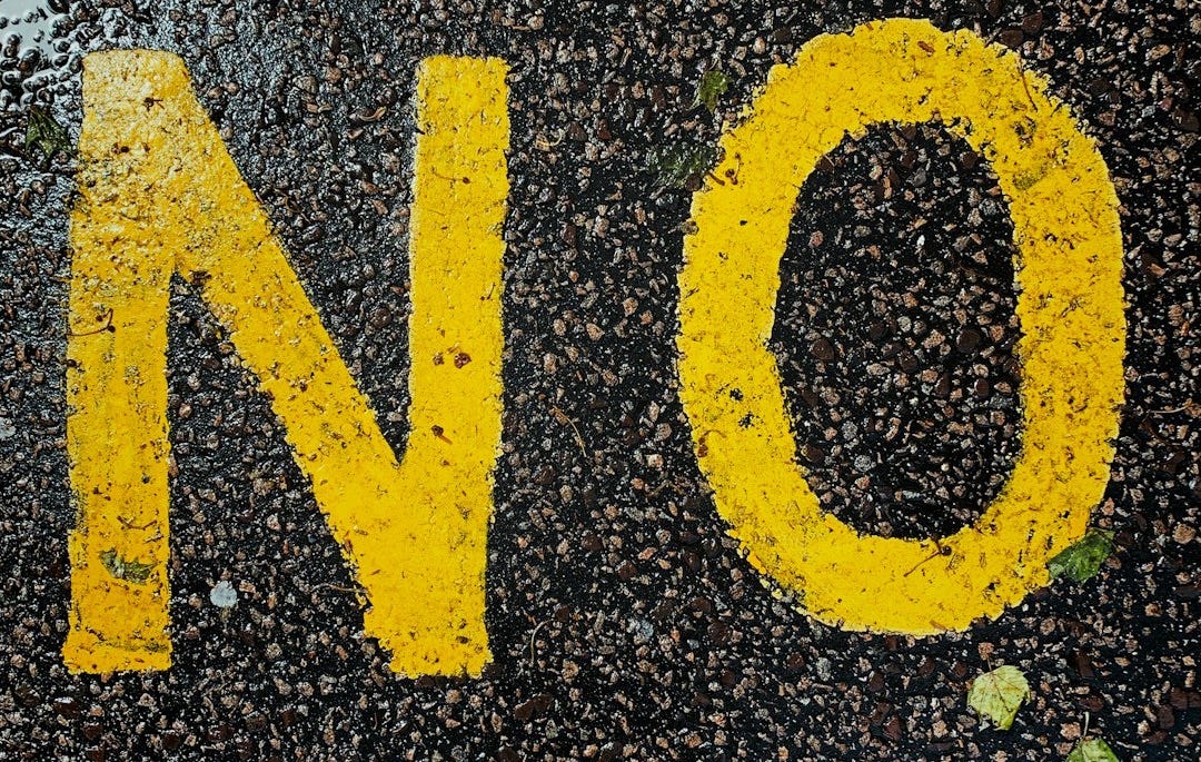 no sign no sign
