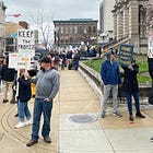Tickets for excessive honking at ‘Hands Off’ rally stand, drivers fined 50 cents