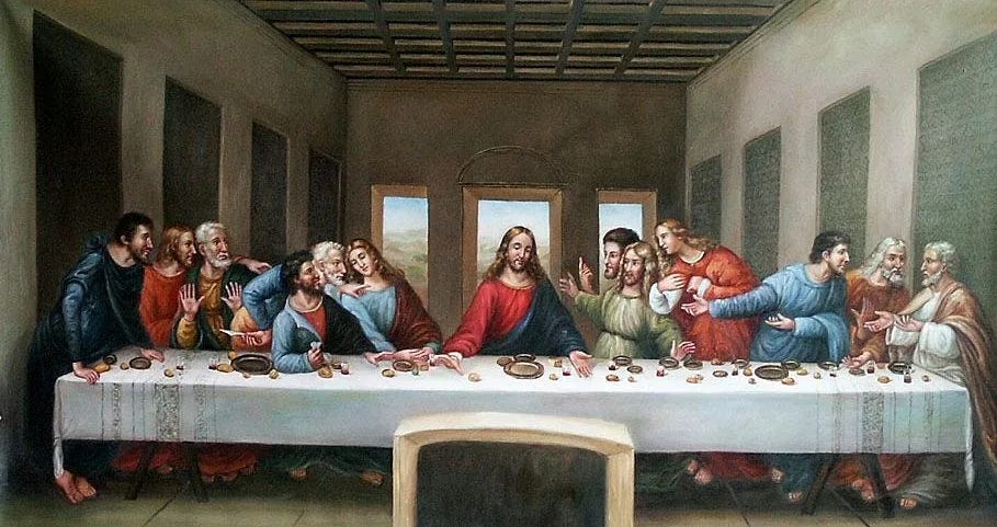 La última cena 1498 (The Last Supper 1498) by Leonardo Da Vinci  Reproduction For Sale | 1st Art Gallery