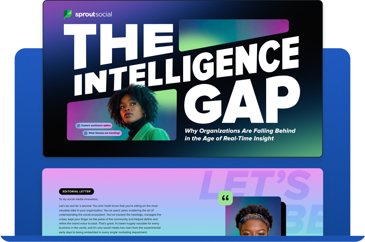 An image of The Intelligence Gap data report