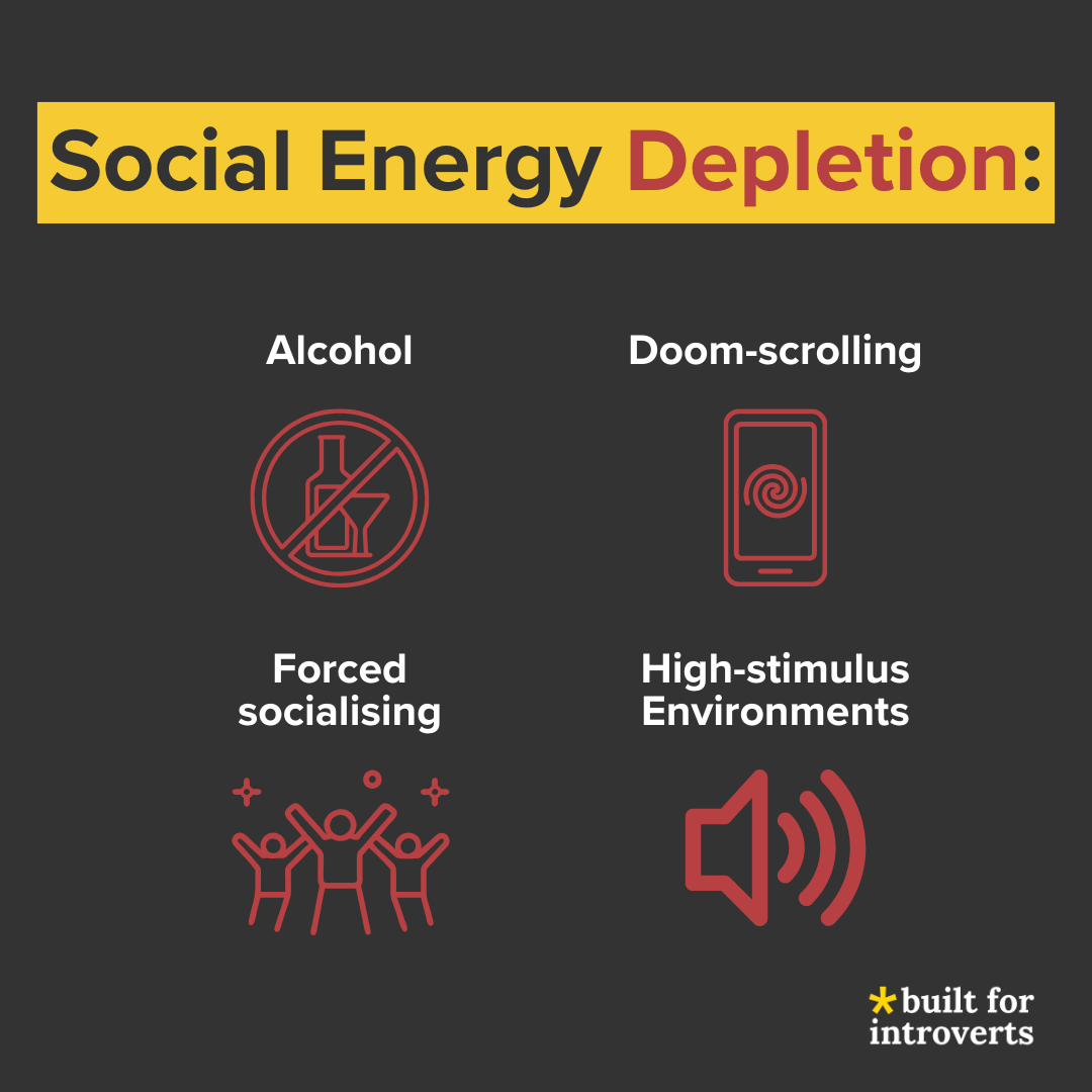 Social Energy Depletion