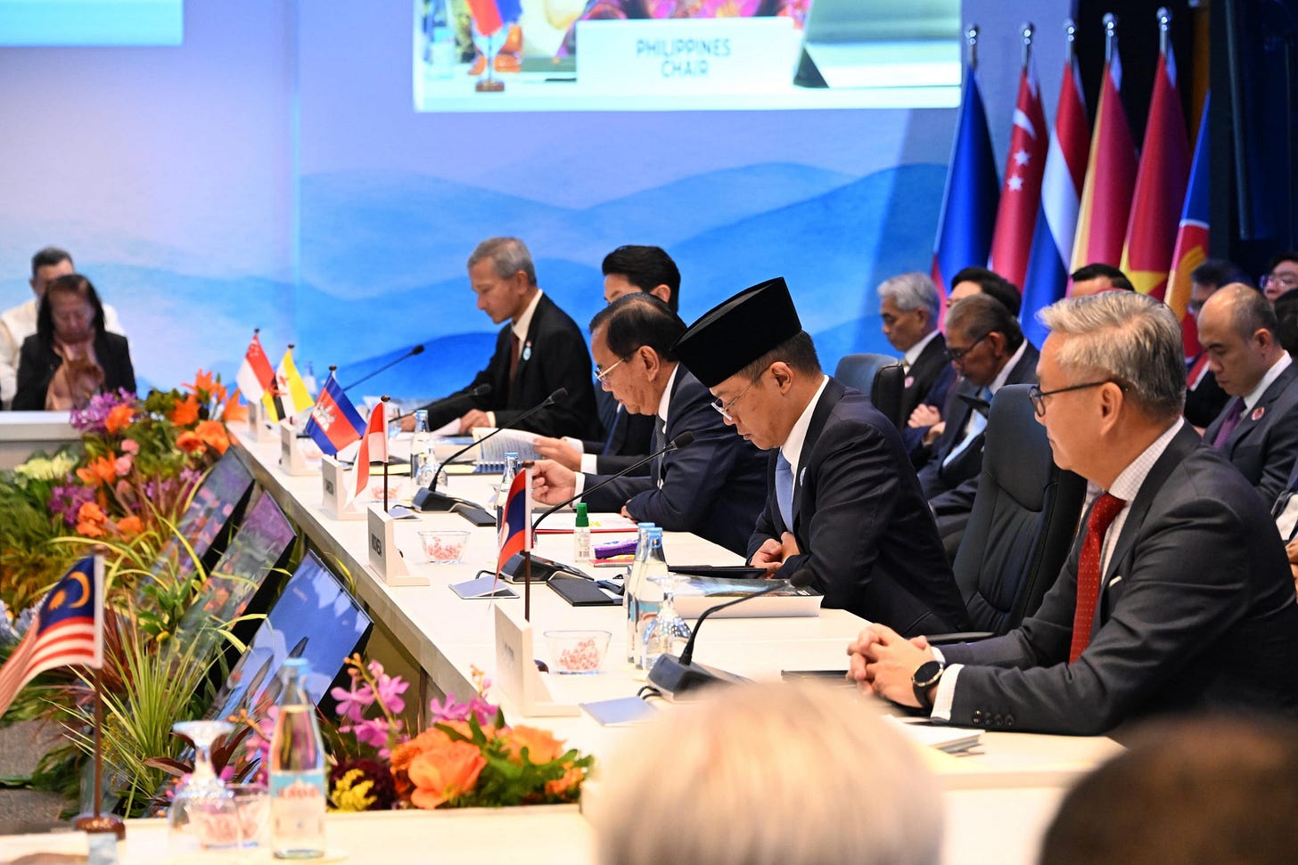 ASEAN Foreign Ministers Attend the ASEAN Foreign Ministers’ Meeting (AMM) in Manila
