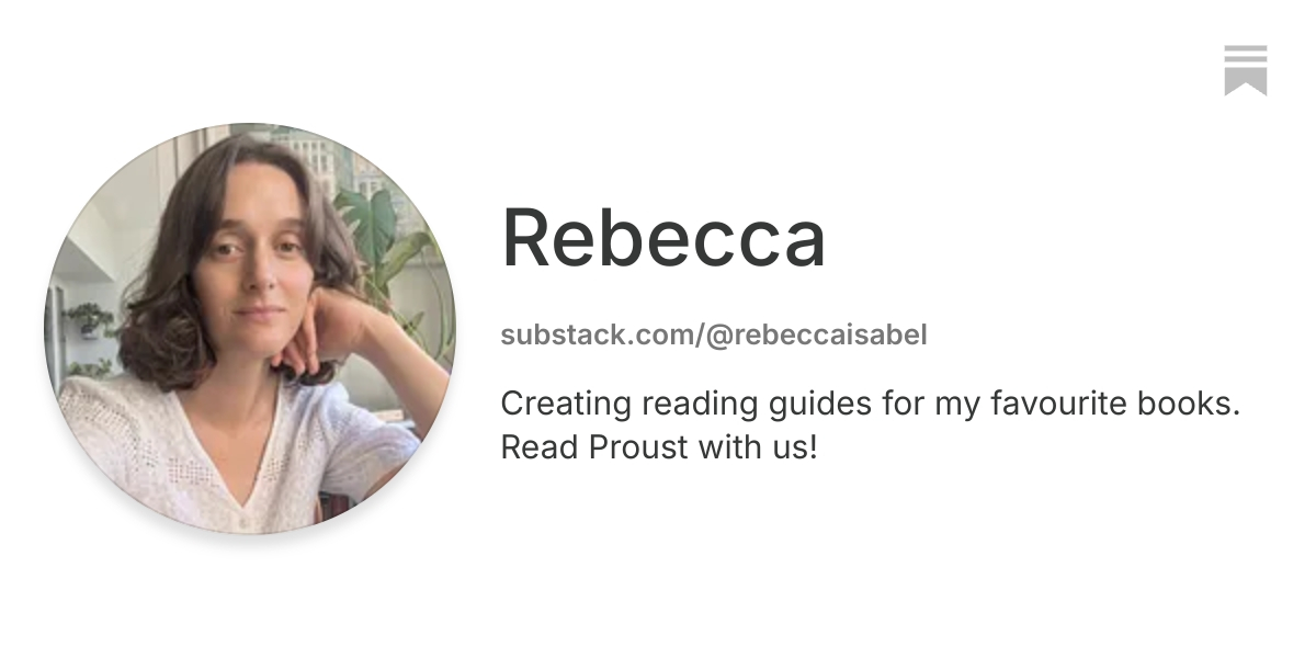 Rebecca | Substack