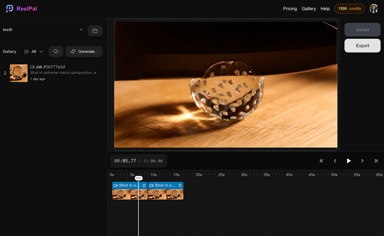 ReelPal AI video editor example. Image by Jim Clyde Monge ReelPal AI video editor example. Image by Jim Clyde Monge