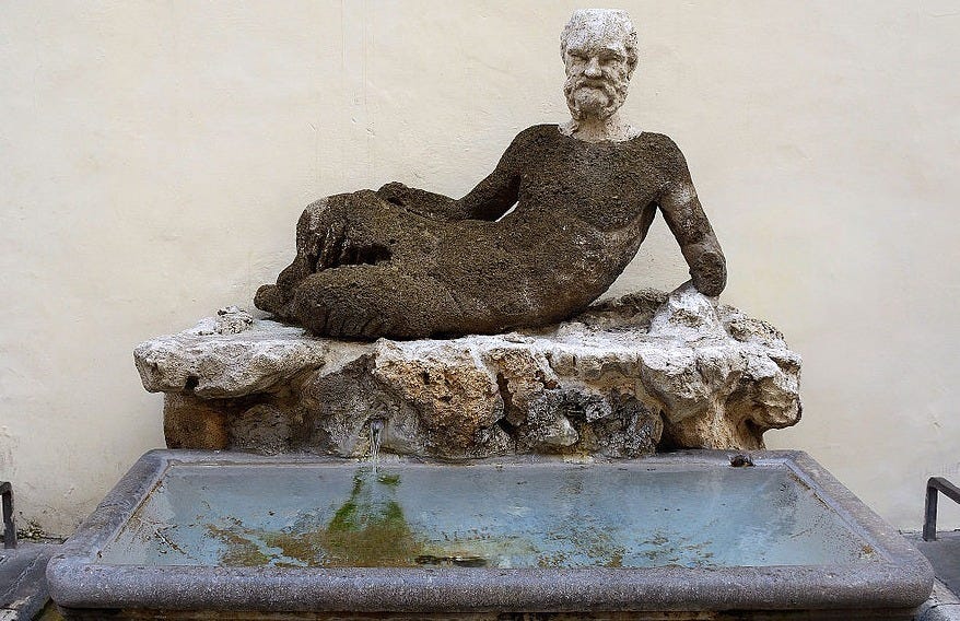 Il Babuino, Wikimedia Commons.