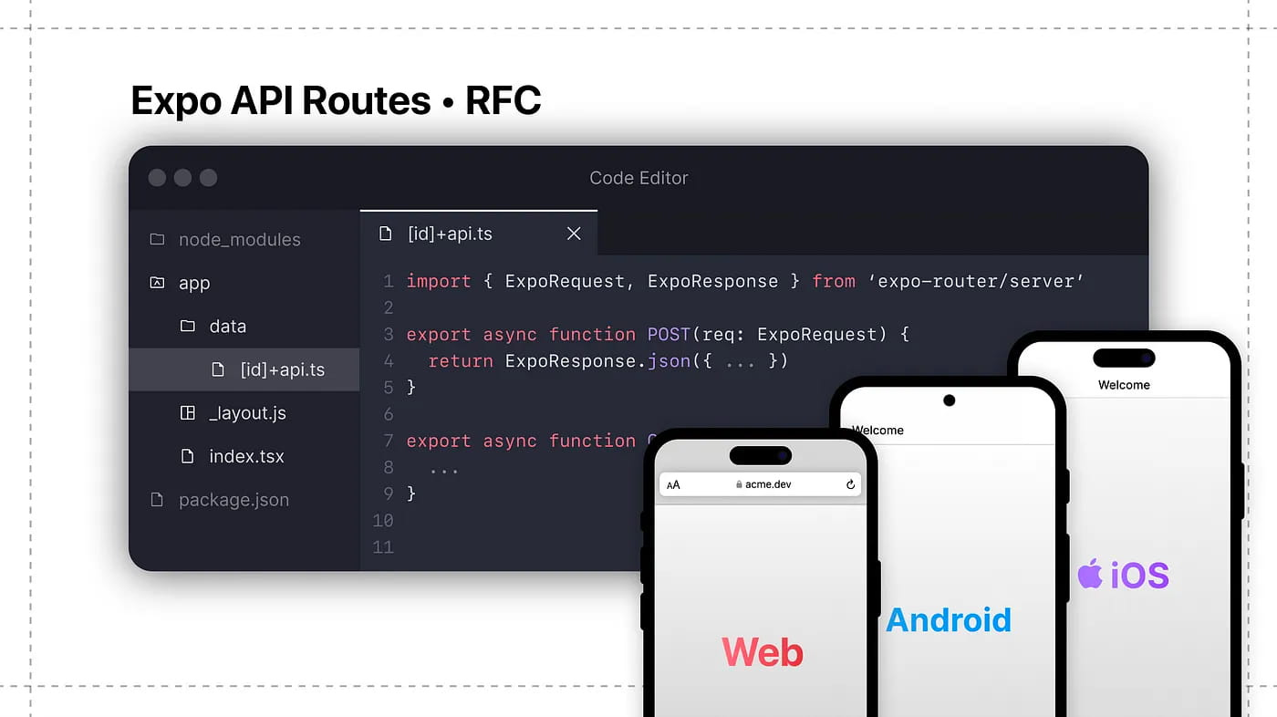 Expo Router RFC - API Routes Expo Router RFC - API Routes
