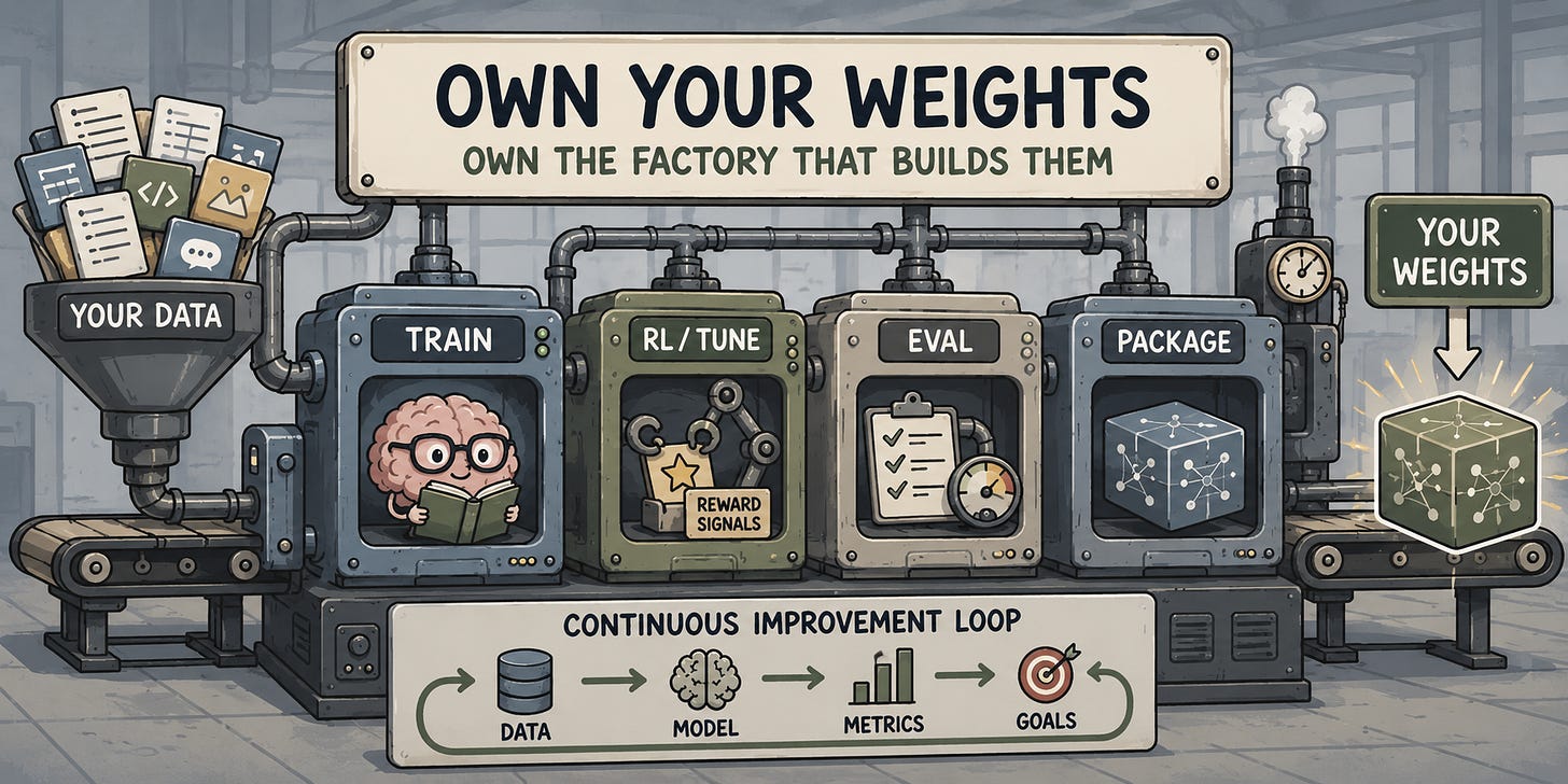 Clouded Judgement Own Your Weights Clouded Judgement Own Your Weights