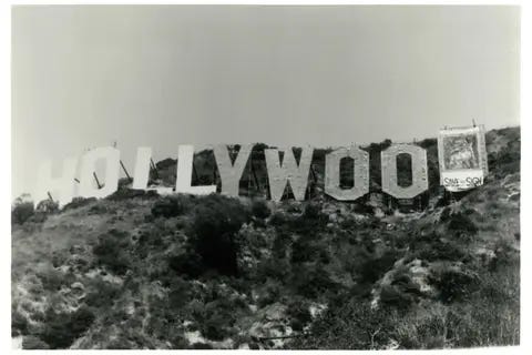 Hollywood Sign "Save the Sign" prank in 1973