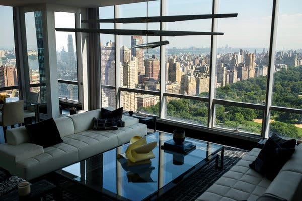 In New York, a Falling Market for Trophy Homes in the Sky - The New York  Times In New York, a Falling Market for Trophy Homes in the Sky - The New York  Times