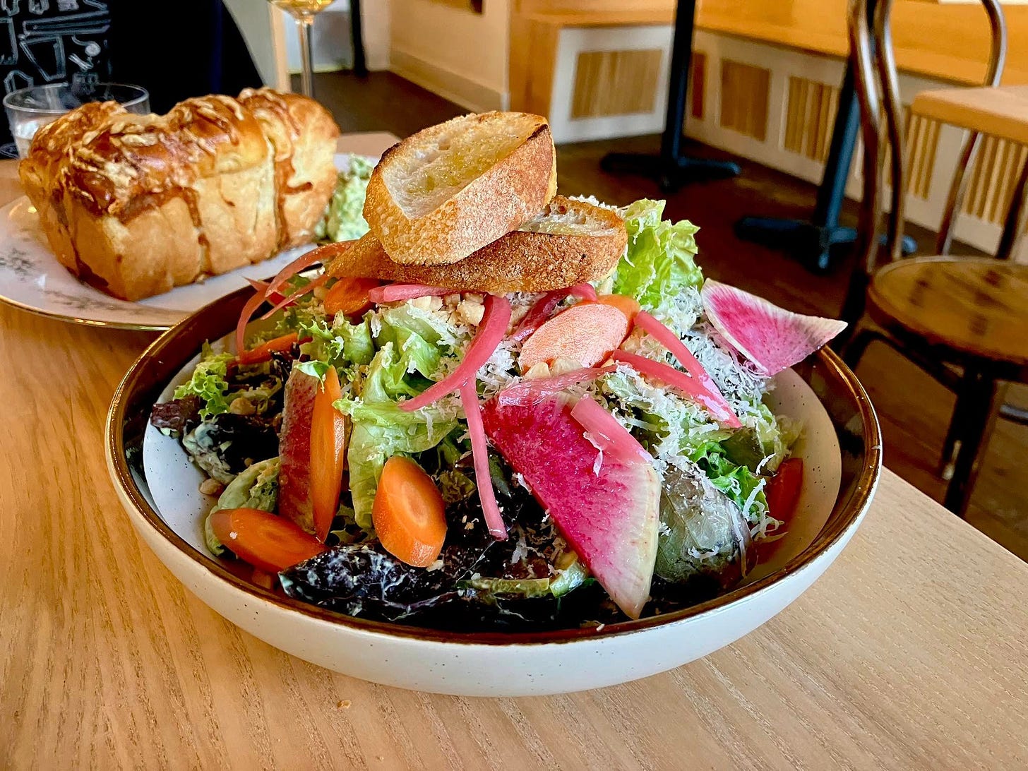 May be an image of baguette