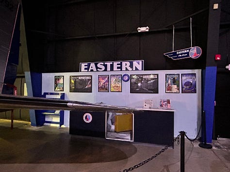 displays, exhibits, signs, planes