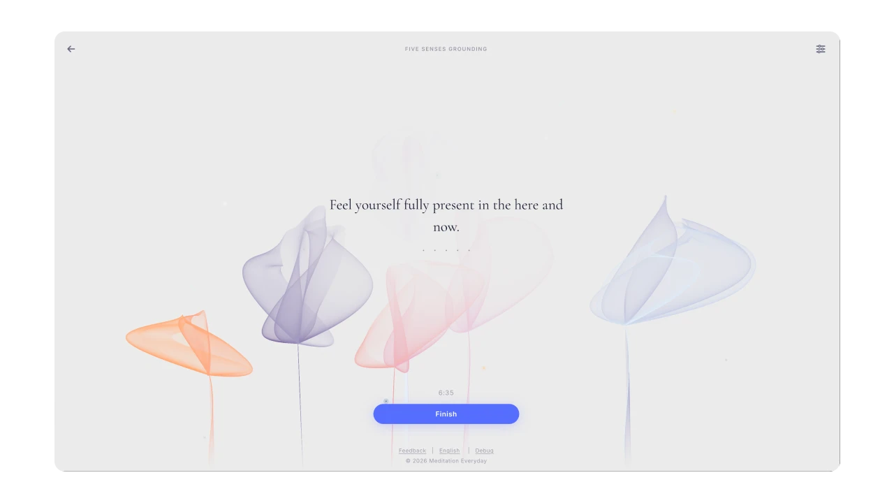 Continue the meditation if you are in the flow.