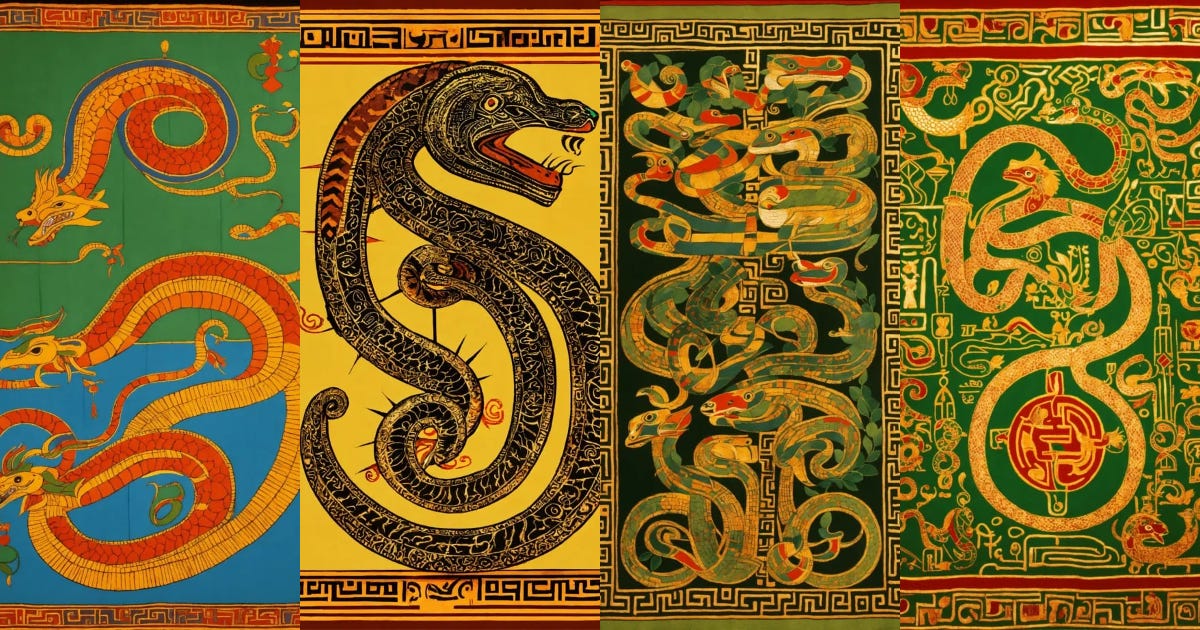Lexica - Serpent symbols Inca Amaru