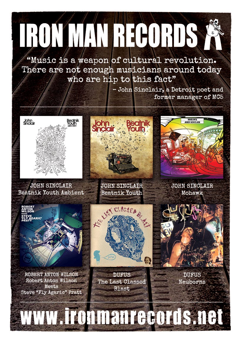 Iron Man Records Discography Advert 148x105mm No Marks Iron Man Records Discography Advert 148x105mm No Marks