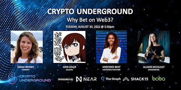 Crypto Underground at SHACK15 Crypto Underground at SHACK15