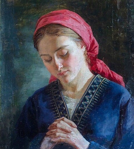 File:Maria Klass-Kazanowska - Modlitwa.jpg