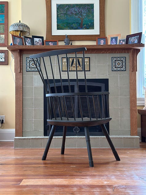 Lincolnshire Chair Complete - by Christopher Schwarz
