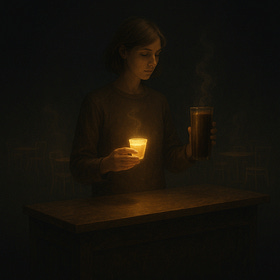 Coffee Shop, Book, Chocolate Drink