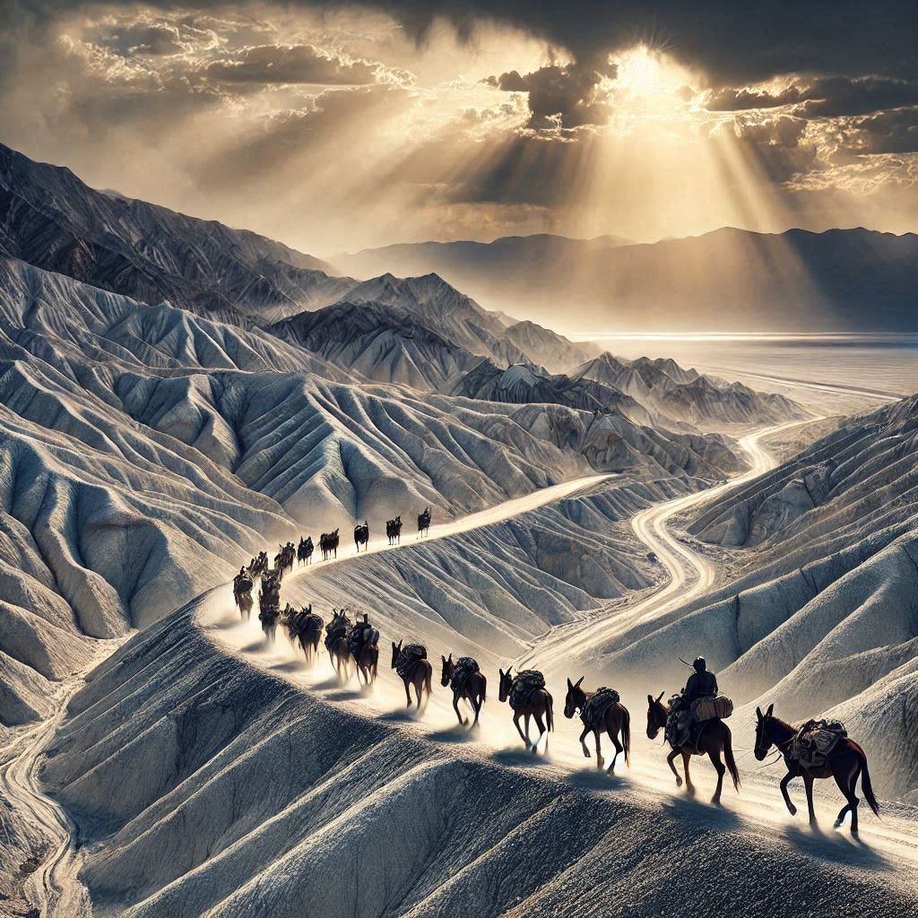 20 mule team borax in death valley