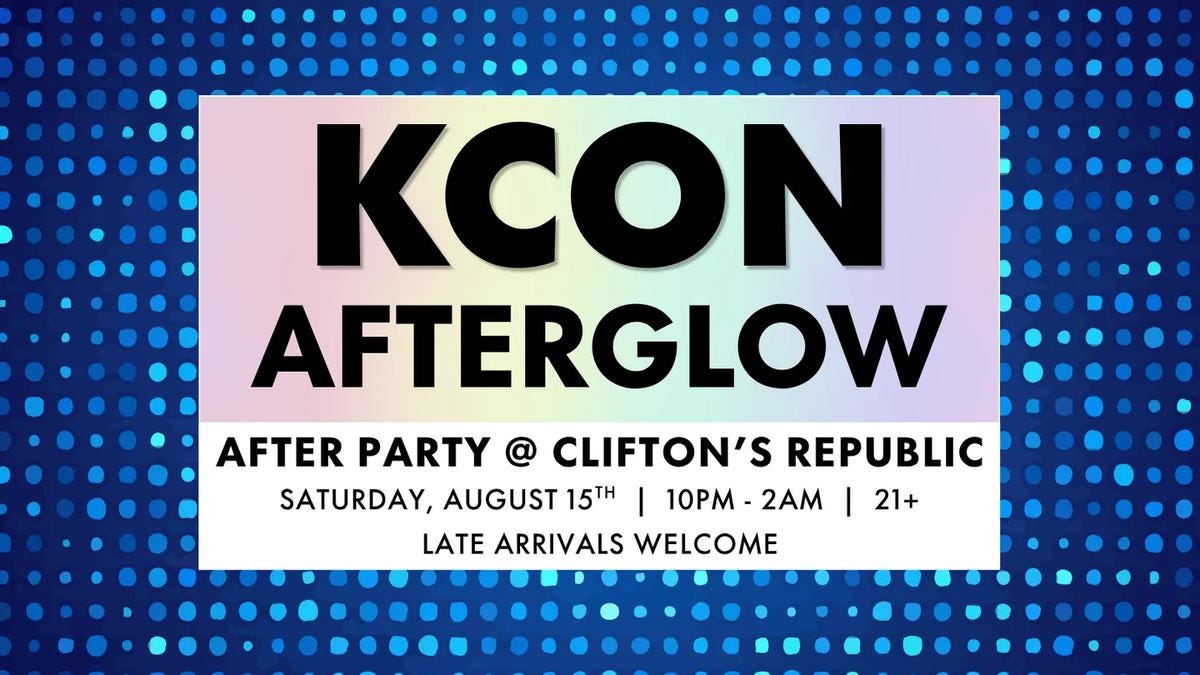 KCON Afterglow
