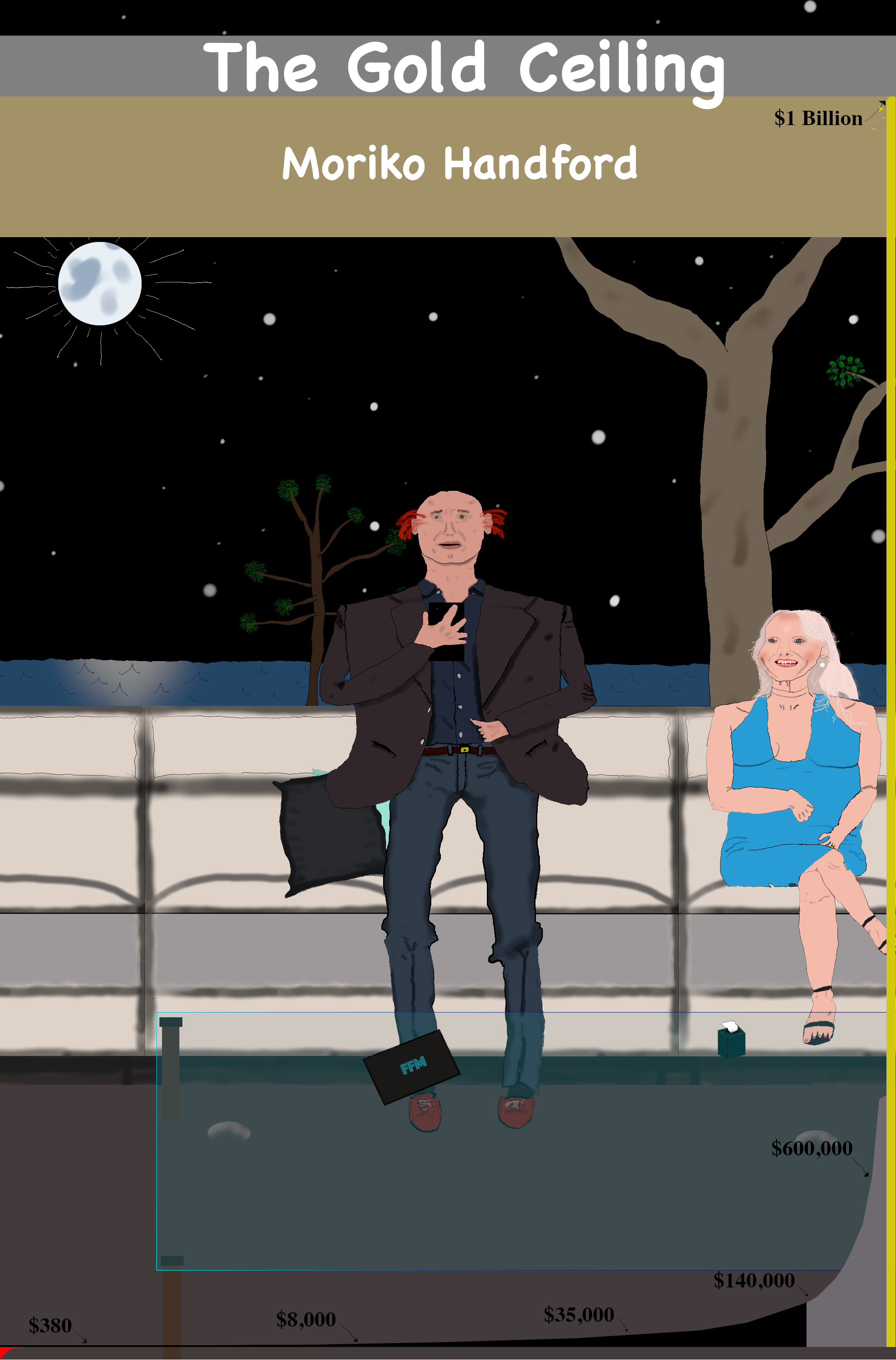 Cover Art showing a wealth graph capped at $1 billion.