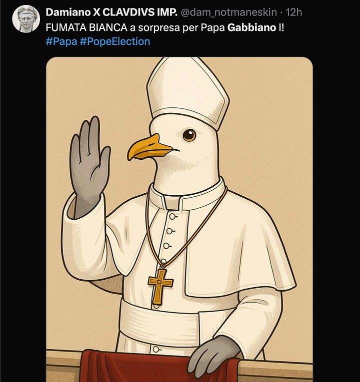 Ha anche un account "ufficiale" su X