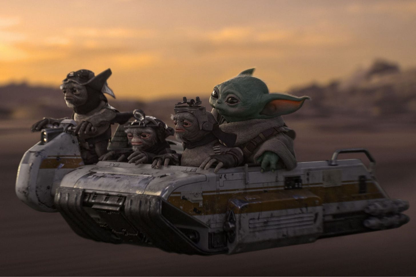 Star Wars Mandalorian Grogu Anzellans