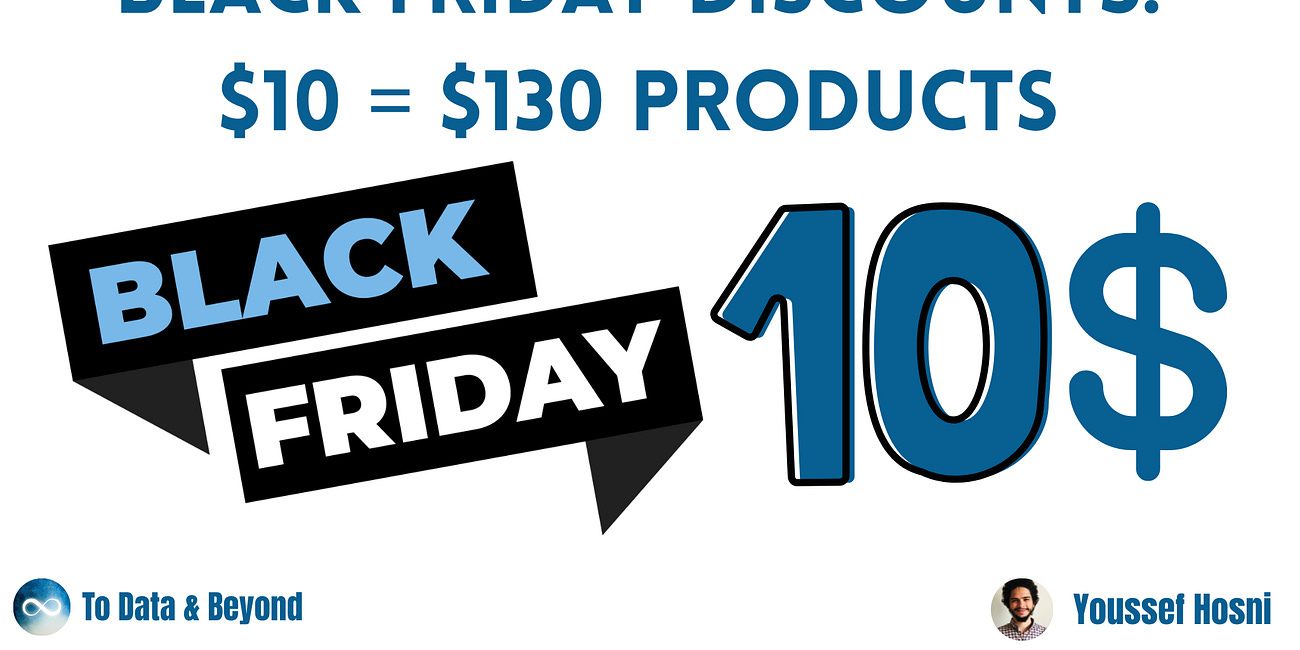 Black Friday Discount: Pay $10 for $130 Worth of Value Products