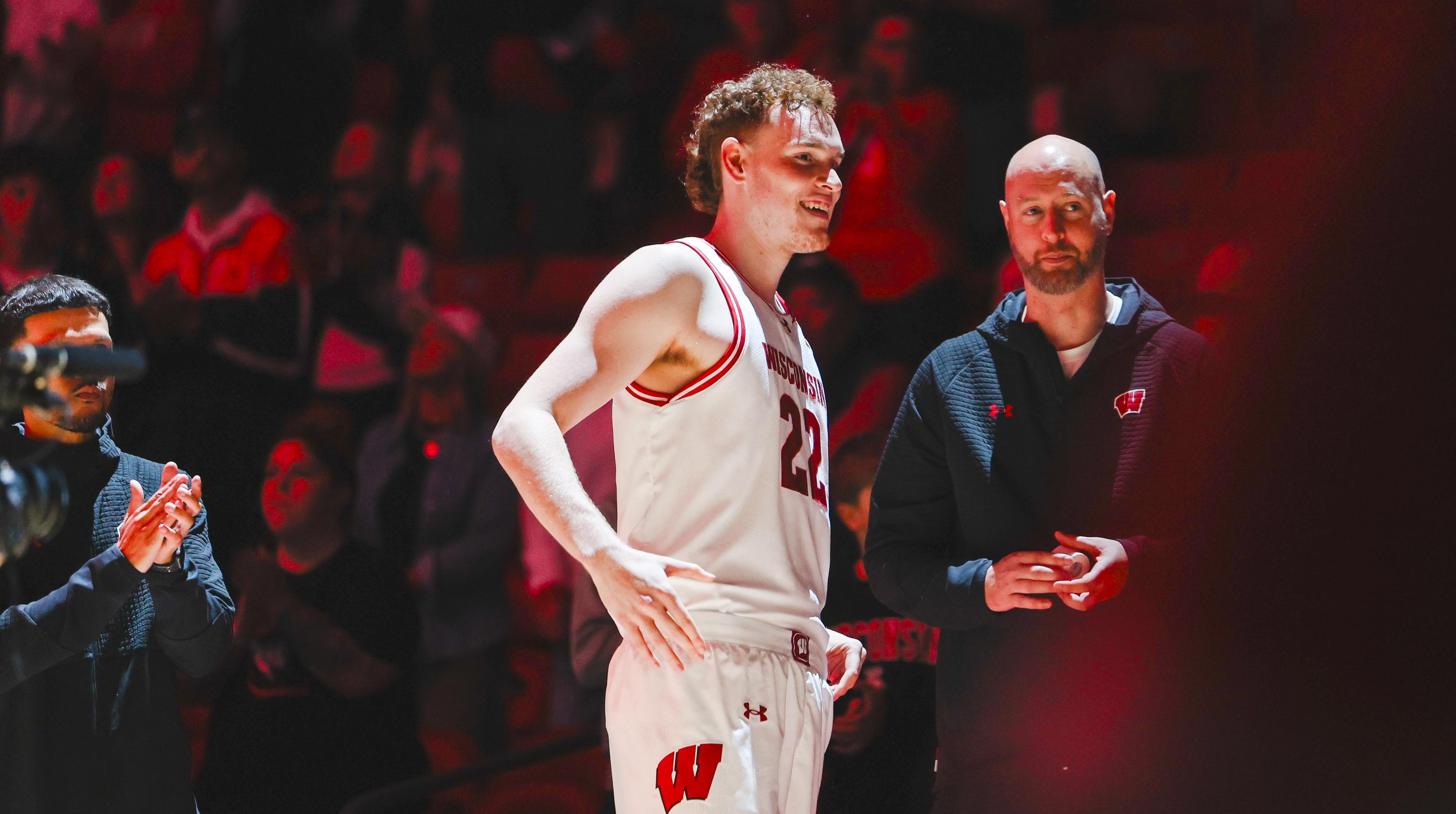 Austin Raup Austin Rapp announces return to Wisconsin men’s basketball