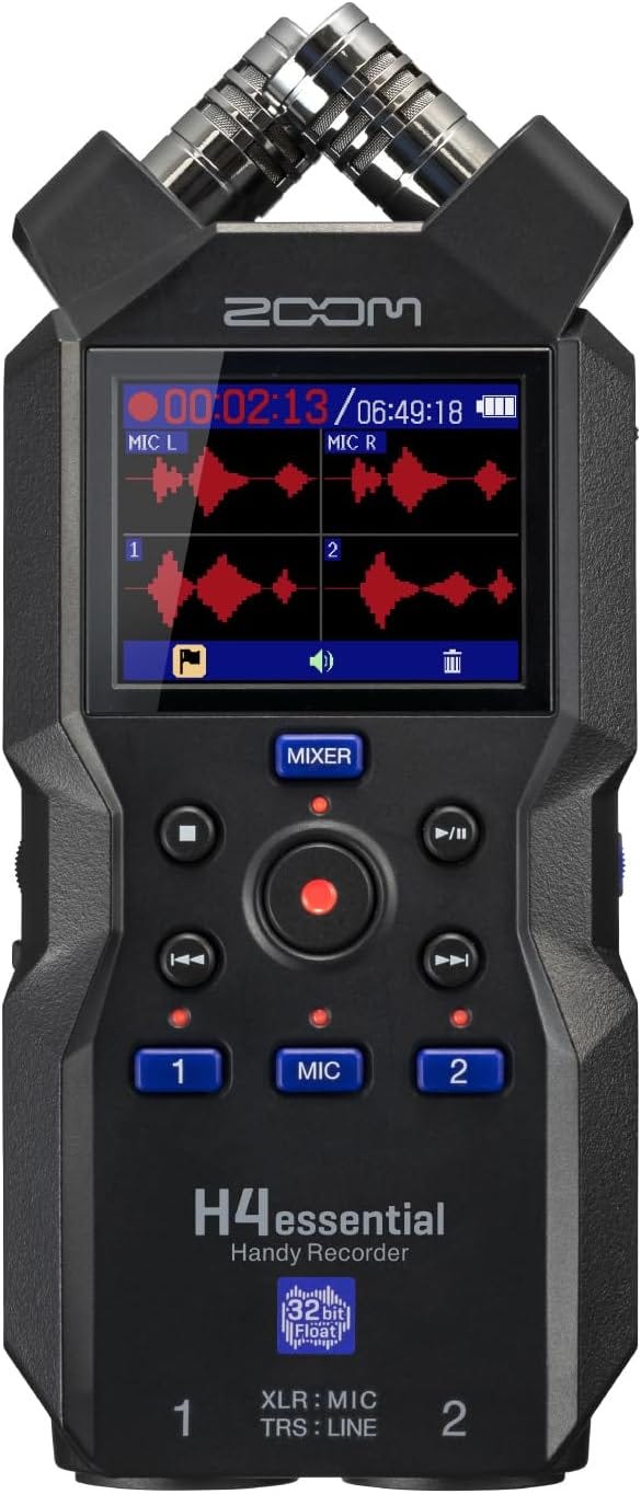 Zoom H4essential 4-Track Handy Recorder