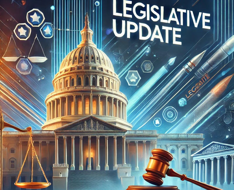 Monthly Legislative Update: New Congress Sworn In and Key Bills in Focus - January 2025