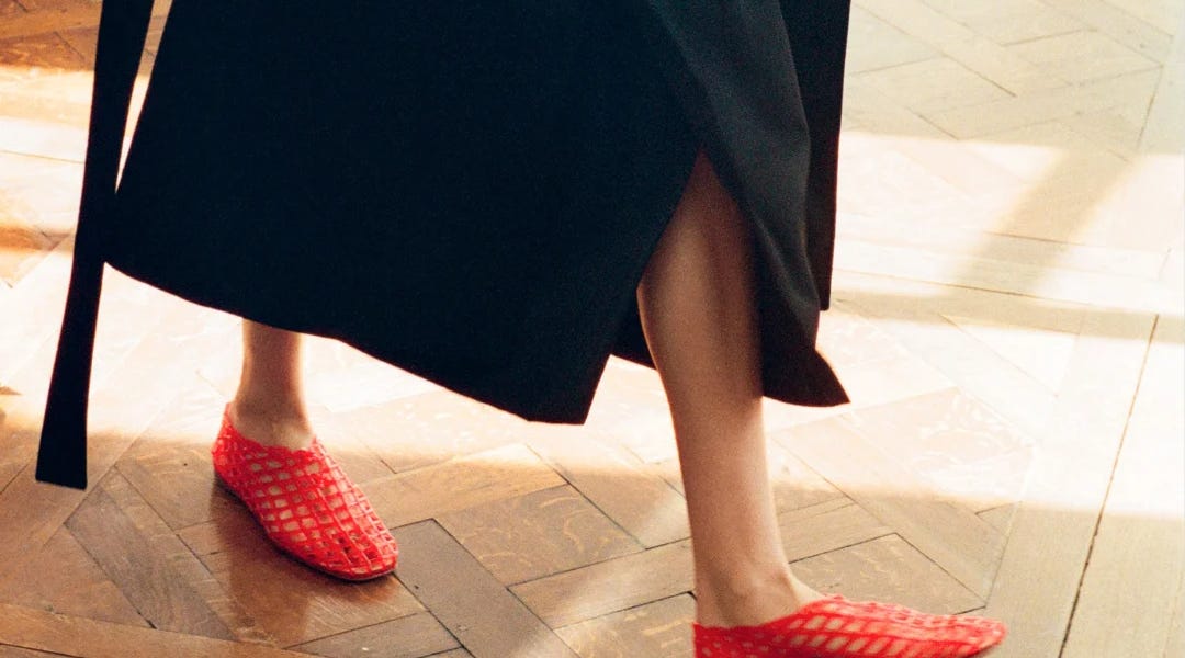 ⚠️難あり The Row MARA FLAT シューズ Red Mara Flat — Red – La Garçonne