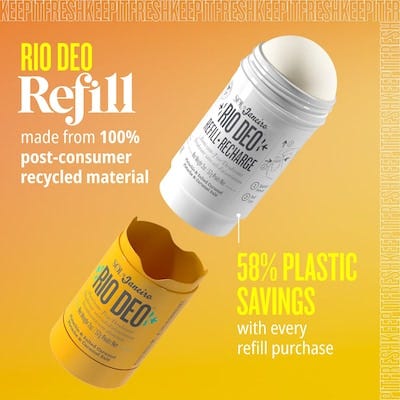 Sol de Janeiro - Rio Deo Aluminum-Free Refillable Deodorant Cheirosa '62 2 oz / 57 g Sol de Janeiro Rio Deo Aluminum-Free Refillable Deodorant Cheirosa '62