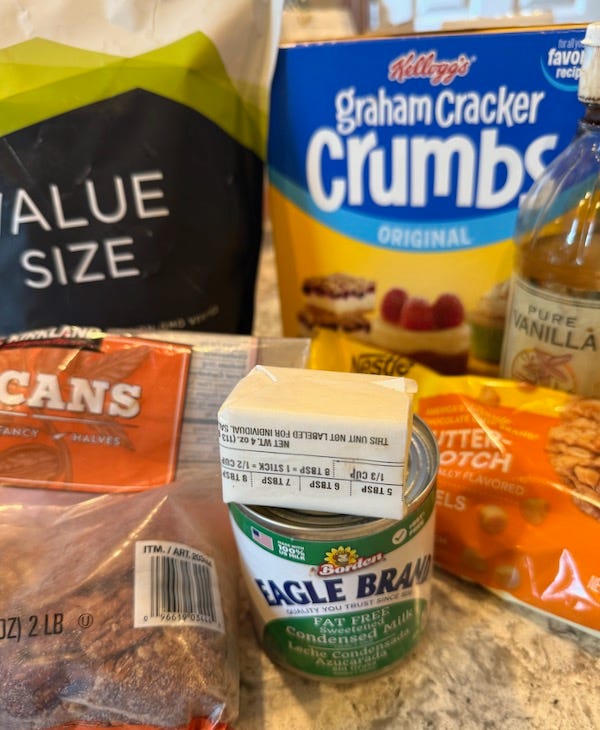 Hello Dolly ingredients