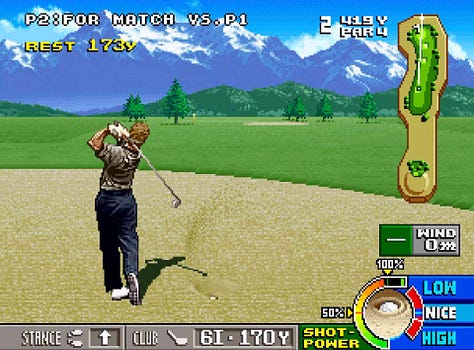 Big Tournament Golf screenshots