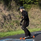 Skateboarding at 90