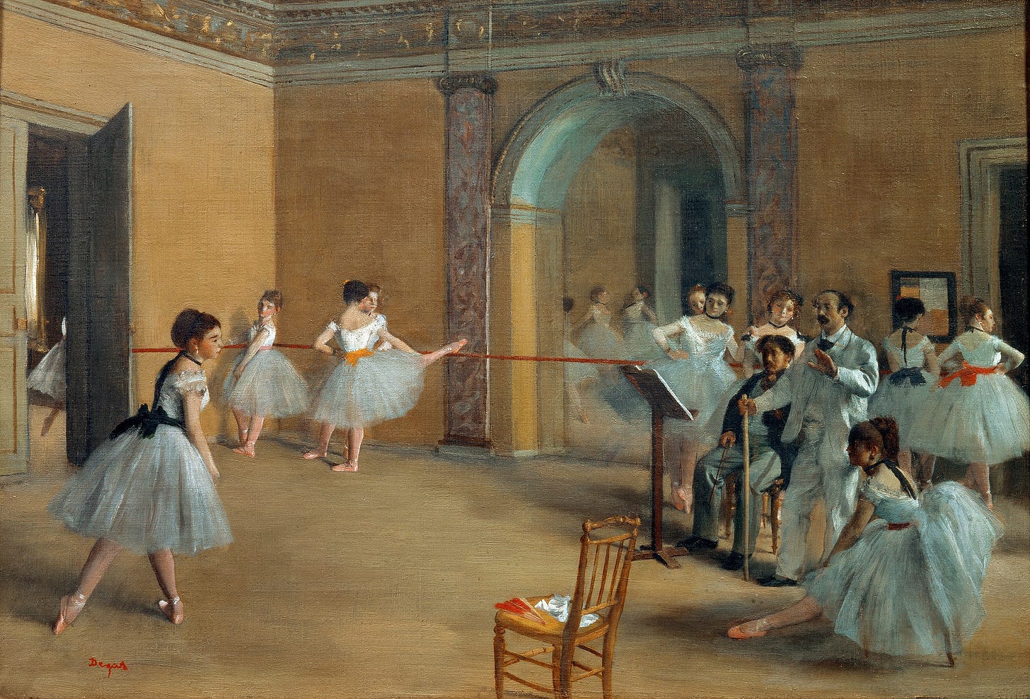 Degas Dance Foyer Opera painting Degas Dance Foyer Opera painting