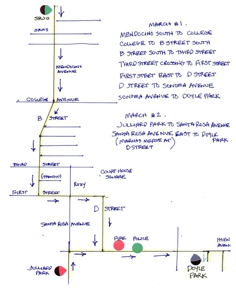 Santa Rosa Soundbridge Map Fri, Oct 17 - Sun, Oct 19 edition of Planning your Weekend