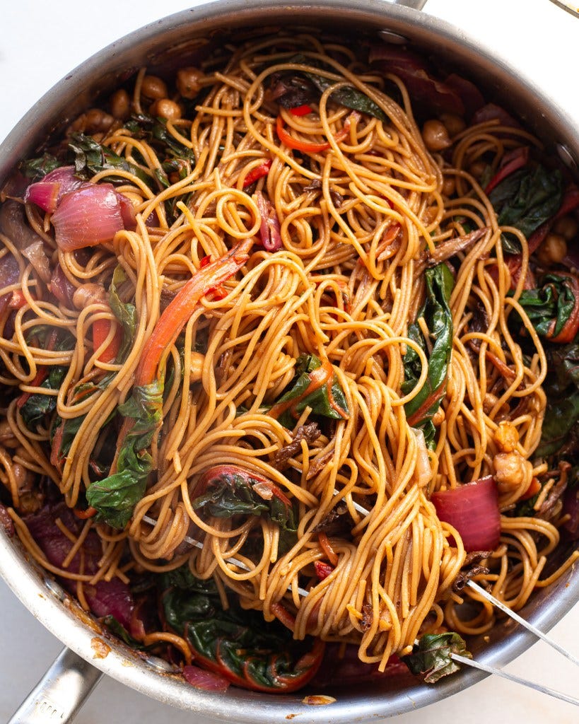 swiss chard pasta