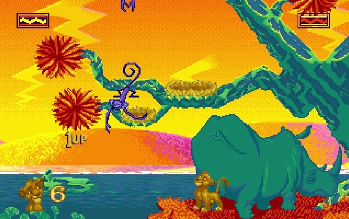 Lion King - 2. Roar at Monkeys (1994) [MS-DOS]