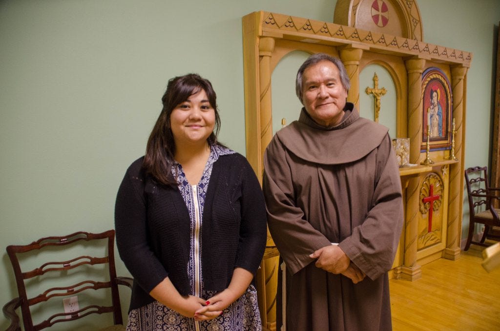 Angela Plummer and Brother Maynard Shurley, OFM - new co-principals of St. Francis School in Gallup.
