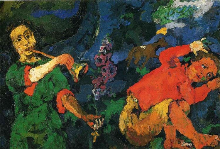 The Power of Music, c.1918 - c.1920 - Oskar Kokoschka