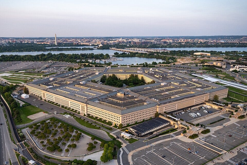 File:An aerial view of the Pentagon, Washington, D.C., May 15, 2023.jpg