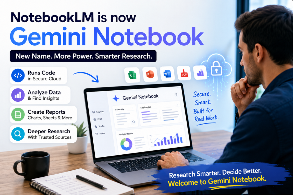 Gemini Notebook Replaces NotebookLM Gemini Notebook Replaces NotebookLM